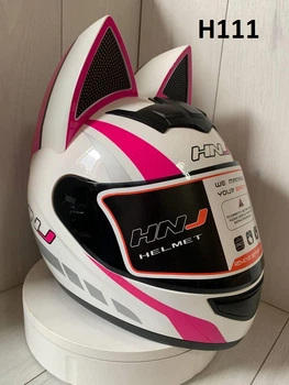 Мотошлем Мото Кото шлем с ушками LC Racing H111L