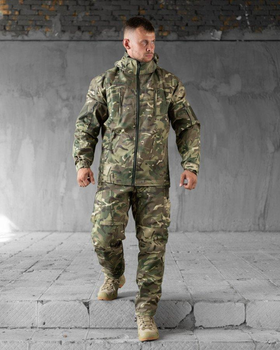 Тактичний зимовий костюм Гірка на флісі 2XL мультикам (89096)
