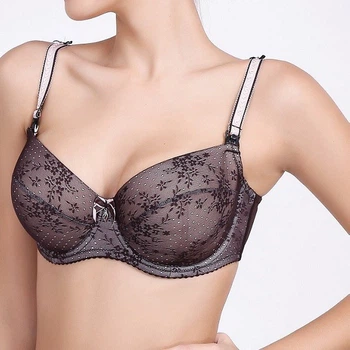 Бюстгальтер для кормления ажурный Lanny mode К365-144 Коричневый 80D