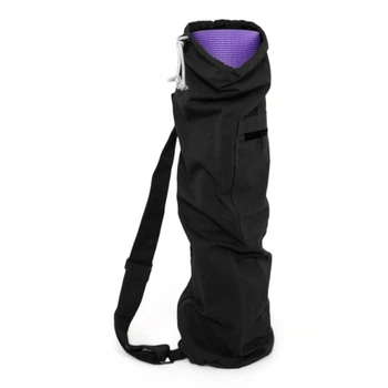 Чехол для коврика ProsourceFit Yoga Mat Bag w Side Pocket, PS-2030-BK (черный)
