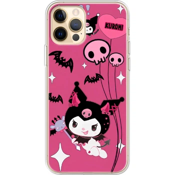 Силиконовый Чехол с Картинкой для iPhone 12 Pro Max Принт (Куроми, Kuromi) (41085-ysm031)