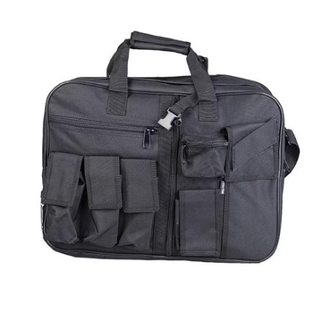 Сумка Mil-Tec Cargo Musette Bag 35l Black (Takctik-725M-T)