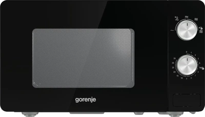 Мікрохвильова піч Gorenje , 17л, мех. керув., 700Вт, чорний (MO17E1B)