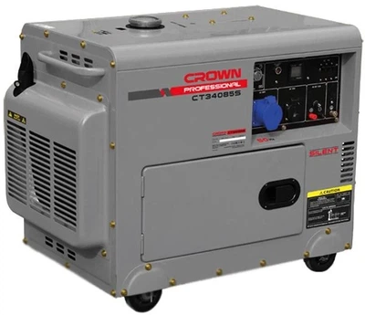 Дизельный генератор CROWN CT34085S 5,5 кВт
