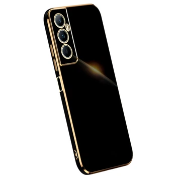 Чехол накладка Silicone Adds 6D для Realme C65 4G black