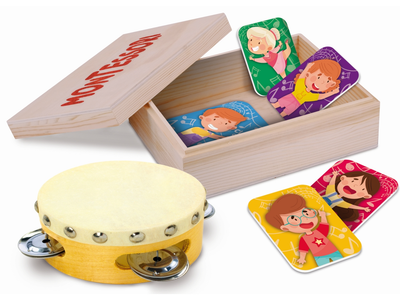 Набір для гри музичний Lisciani Montessori Box Слух 105489 (8008324105489)