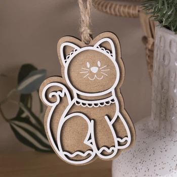 Подвеска коллекция печенья кот 3584-3