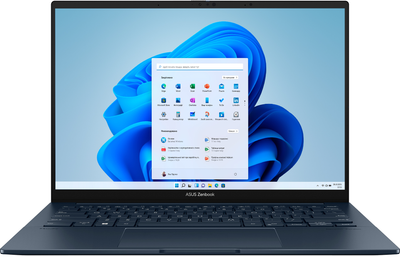 Ноутбук ASUS Zenbook 14 OLED UX3405MA-QD869W (90NB11R1-M01H70) Ponder Blue + фірмовий чохол