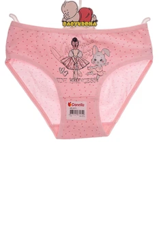 Трусы для девочки трикотажные Mini Princess светло-розовые 110 см (51250)