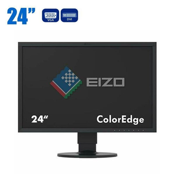 Монитор EIZO FlexScan S2402W / 24" (1920x1200) TN / DVI, VGA, Audio / встроенные колонки 2х 1W б/у