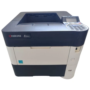 Принтер Kyocera Ecosys FS-4300DN / Лазерная монохромная печать / 1200x1200 dpi / A4 / 60 стр/мин / USB, Ethernet / Дуплекс / Кабели в комплекте б/у