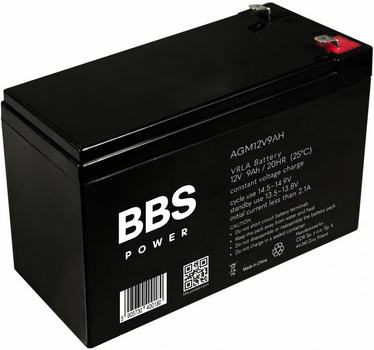 Аккумулятор BBS Power AGM12V9AH AGM VRLA 12 V 9 Ah