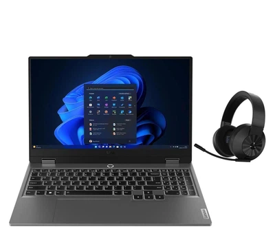 Ноутбук Lenovo LOQ-15 Ryzen 5-7235HS/16GB/512+1TB/Win11X RTX3050 144Hz (83JC0068PB)