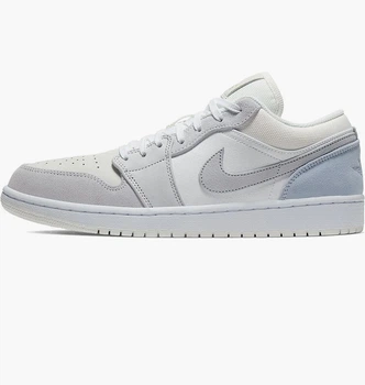 Кросівки Air Jordan 1 Low White/Grey CV3043-100 37.5