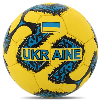 М'яч футбольний Ballonstar UKRAINE FB-7986 №5 Різнокольоровий