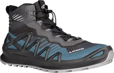 Черевики з Gore-Tex Lowa Merger GTX MID 44.5 Steel Blue-Anthracite