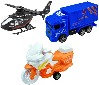 Набір Qunxing Toys Спецтехніка: Логістичний транспорт (6912802040624)