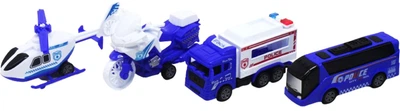 Набір Qunxing Toys Спецтехніка: Поліцейська служба (6912802040624)
