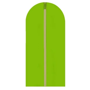 Чохол ПВХ для одягу Stenson R82211 на блискавці 60х137 см Green