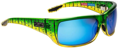 Окуляри Pelagic Fish Hook - Polarized Mineral Glass ц:green dorado / blue