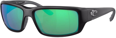 Окуляри Costa Del Mar Fantail Matte Black Green Mirror 580G (17961265)