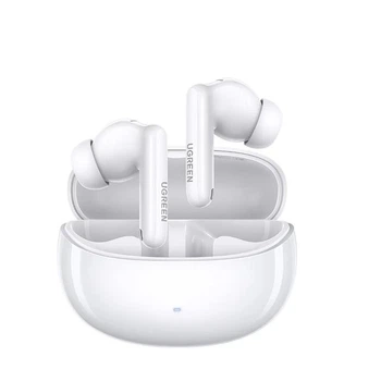 Бездротові навушники UGREEN WS206 HiTune T3 PRO навушники з активним шумопоглинанням Bluetooth 5.4 White (35725)