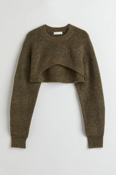 Болеро H&M L хакі 7081026385