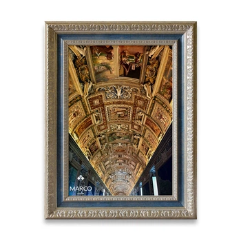 Фоторамка MARCO DECOR 4828P - 297 21х30 см, синя з золотом, патина