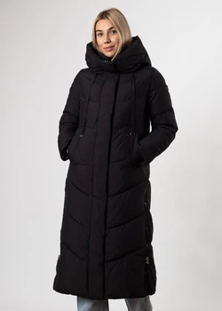 Пуховик Snow Owl Чорний S (К790)