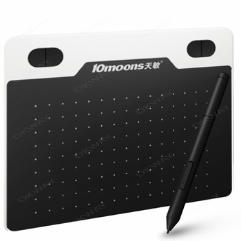 Графический планшет для рисования 21x17см для Windows, Android, MacOS USB DKWAY 10M5