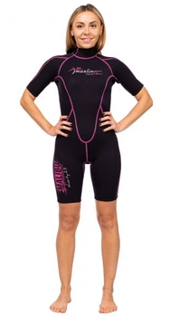 Гидрокостюм женский Marlin Malibu Shorty Lady Pink/Black 2,5 мм M