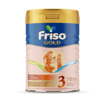 Суміш суха молочна для подальшого годування Friso Gold 3 для дітей від 12 місяців, 800 гр.