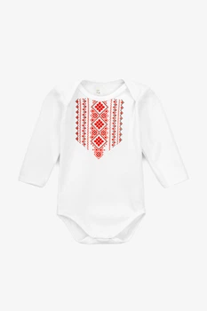 Бодi для малюків Baby Life 929 86 см Біло-червоний (2000990742377)