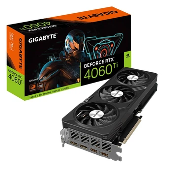 Відеокарта GF RTX 4060 Ti 8 GB GDDR6 Gaming OC Gigabyte (GV-N406TGAMING OC-8GD) ( Black ) 27761