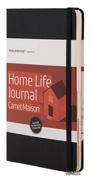 Записная книга Moleskine Passion Домоведение 13 х 21 см 240 страниц в линейку Черная (9788866131564)