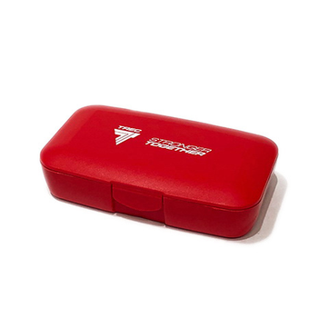 Таблетница TREC nutrition Pillbox Stronger Together (red)