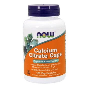 Кальцій цитрат, NOW Calcium Citrate Caps (120 капсул)