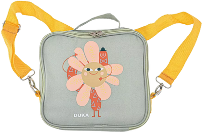 Torba termiczna Duka Mini 22 x 19 x 8 cm Flower Orange (5904422214166)