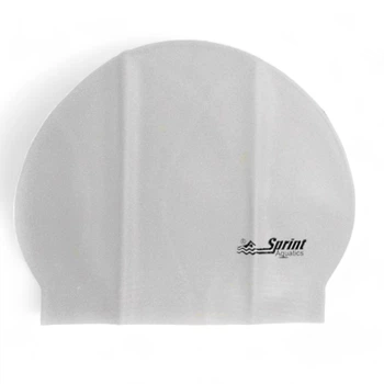 Шапочка для плавания Sprint Aquatics 300 Latex, SA-300-WH (белый)
