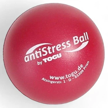 Мяч массажный TOGU Anti-Stress Ball, 6.5 см, TG-464102-RR (рубиновый)