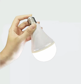 LED Лампа 15W з акумулятором аварійна (E27/15W/3W від АКБ/1200 mAh/up 2 Hours/6500K)