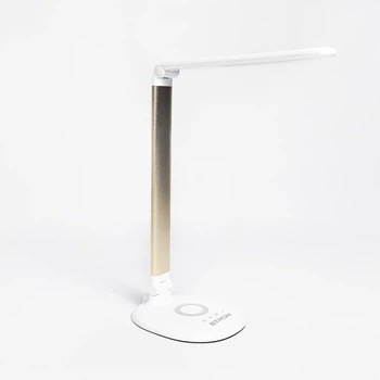 Настільна LED лампа 8W 3000K-6000K ETRON 1-EDL-402 White-gold