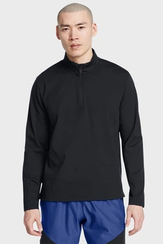 Чоловіча чорна спортивна кофта UA Meridian 1/4 Zip Under Armour XXL 1387905-001