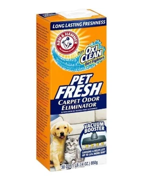 Освіжувач Arm&Hammer Пет Фреш для прибирання шерсті, килимів та приміщень, у вигляді порошку, 850 г