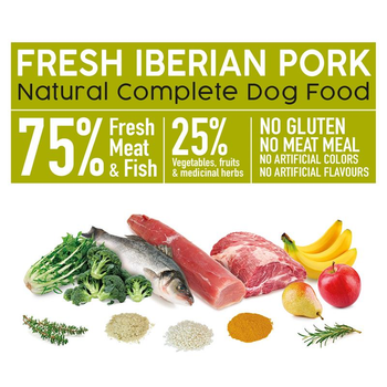 Напіввологий корм для собак Arquivet Fresh Iberian Pork 2.5 кг (8435117891081)