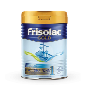 Сухе молоко Frisolac Gold 1 для немовлят до 6 місяців 400гр