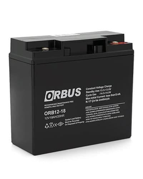 Аккумулятор ORBUS OR1218 AGM 12V 18 Ah