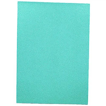 Фоамиран 1.7±0.1 мм "бирюзовый" A4 (21x29.7 см) с клеем 10 арк Aolishi (17I-7128)