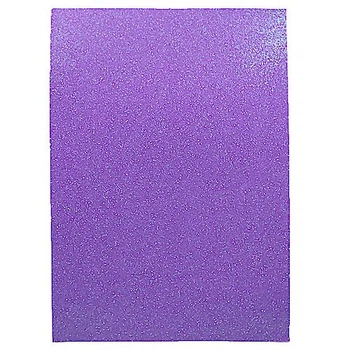 Фоамиран 1.7±0.1 мм "фиолетовый" A4 (21x29.7 см) с клеем 10 арк Aolishi (17IK-7106)