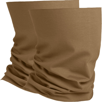 Баф тактический набор 2 шт. 281z Cotton Neck Gaiter Coyote Brown